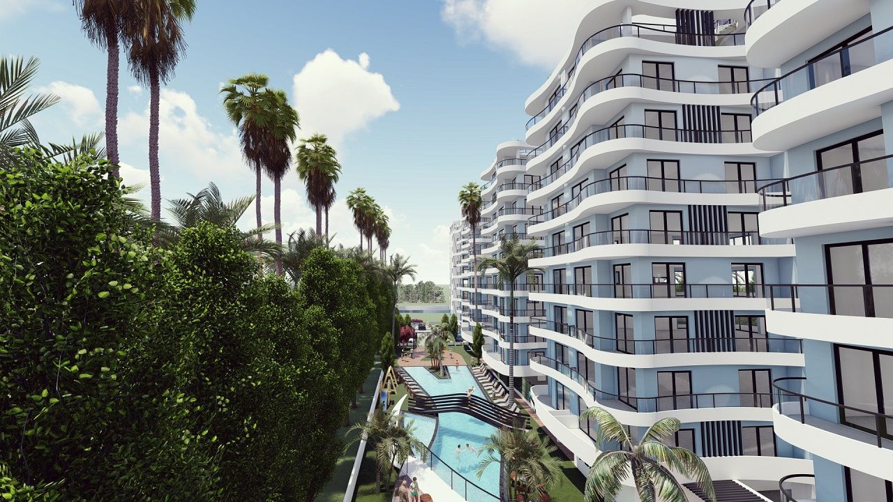 Апартаменты в Фамагусте, Кипр, 104 м² - фото 3