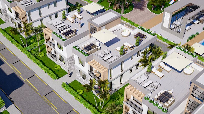 Апартаменты в Эсентепе, Кипр, 92 м² - фото 3