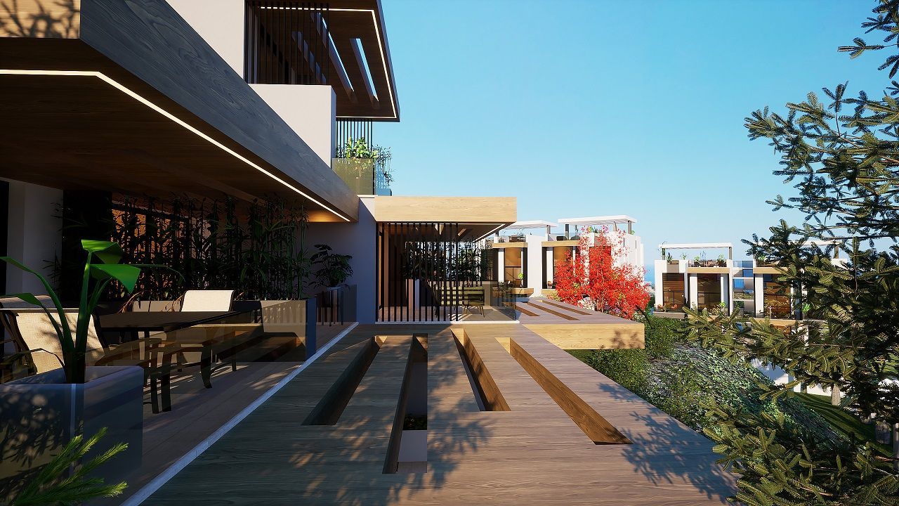 Апартаменты в Эсентепе, Кипр, 54 м² - фото 3