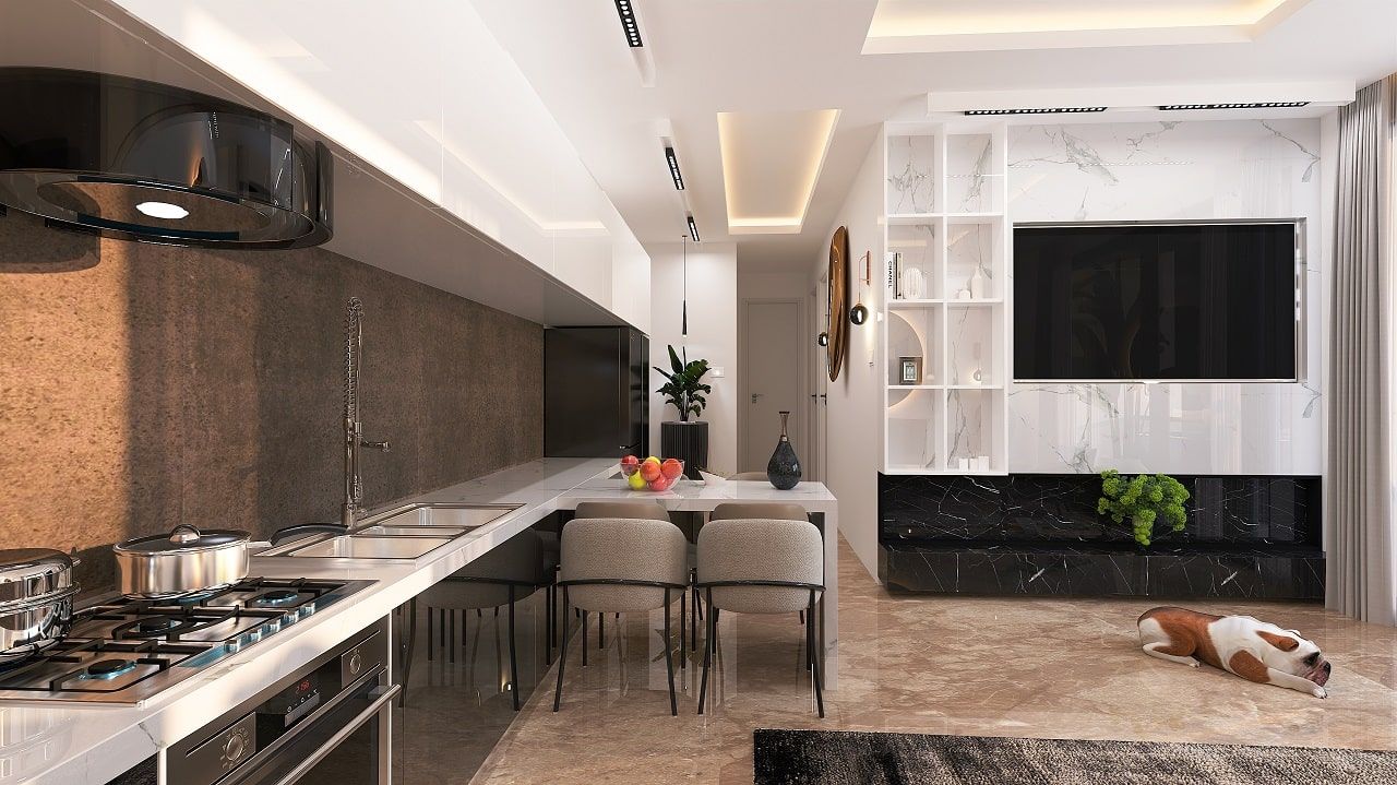 Апартаменты в Фамагусте, Кипр, 80 м² - фото 4