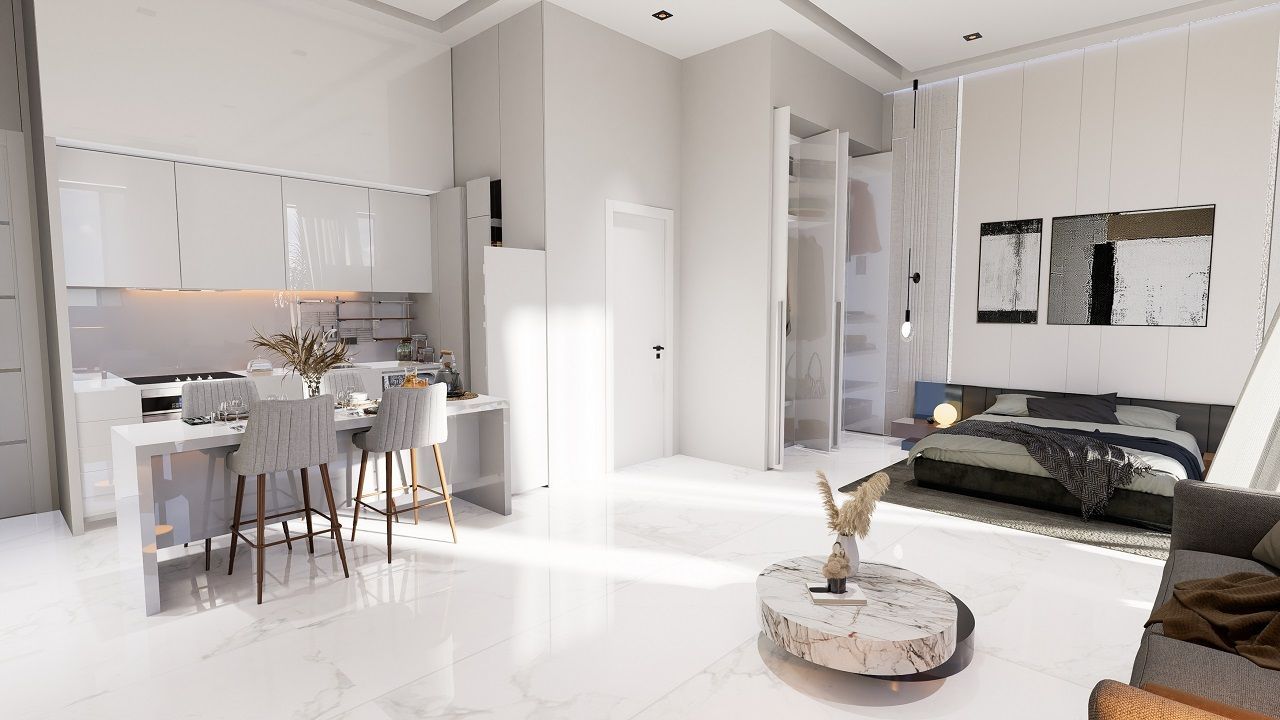 Апартаменты в Эсентепе, Кипр, 53 м² - фото 4