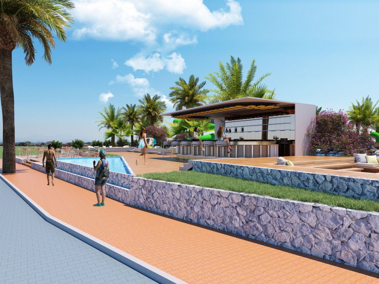 Апартаменты в Газиверене, Кипр, 34 м² - фото 4