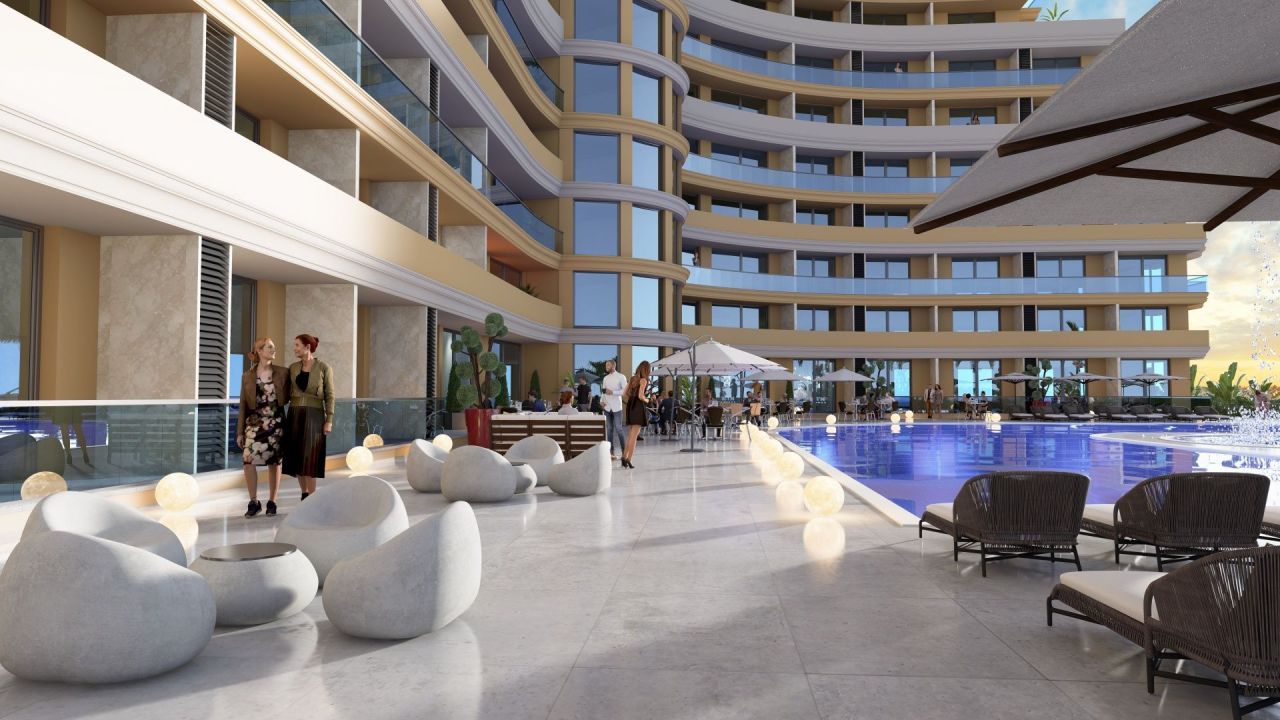 Апартаменты в Фамагусте, Кипр, 45 м² - фото 5