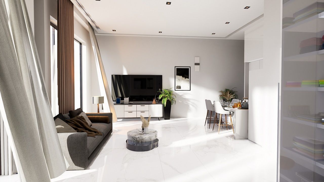 Апартаменты в Эсентепе, Кипр, 53 м² - фото 5