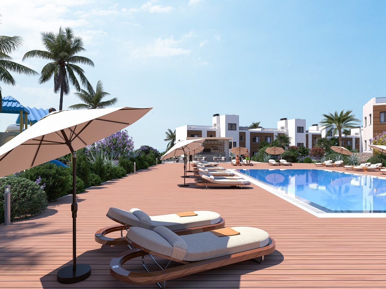 Апартаменты в Кирении, Кипр, 75 м² - фото 5