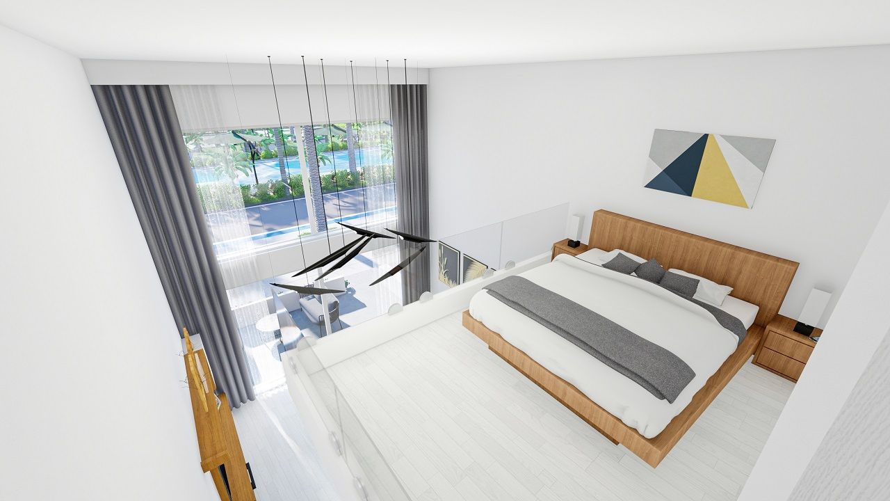 Апартаменты в Фамагусте, Кипр, 56.6 м² - фото 6