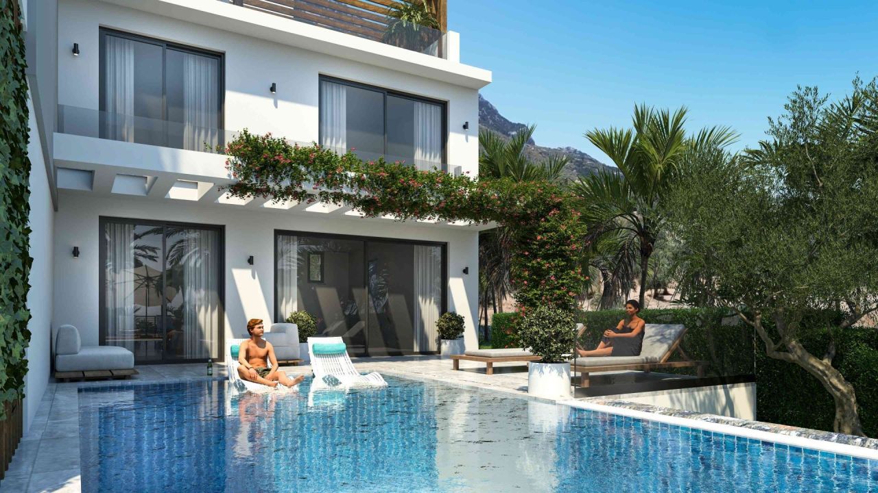 Апартаменты в Кирении, Кипр, 46 м² - фото 6