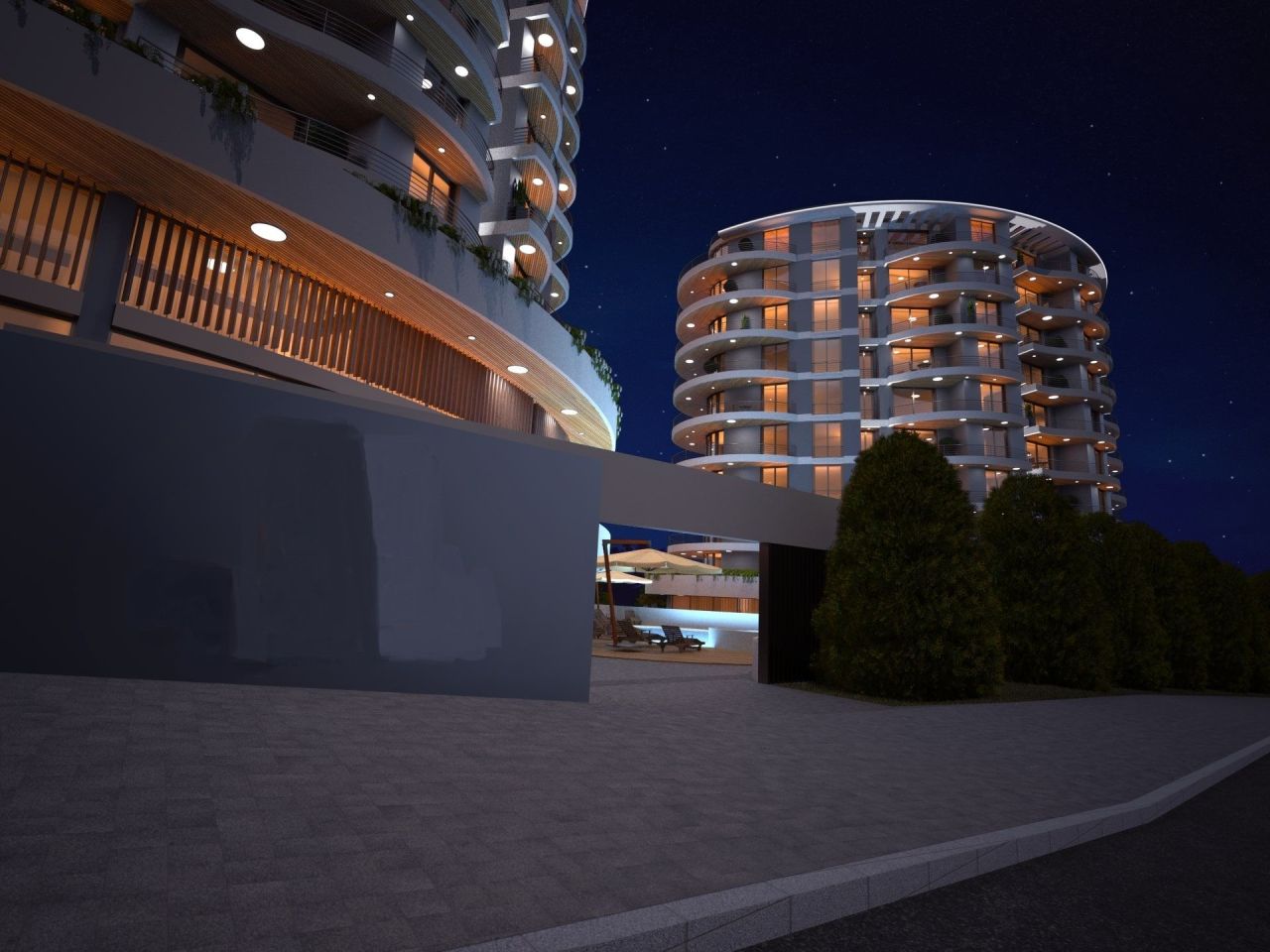 Апартаменты в Кирении, Кипр, 63 м² - фото 7