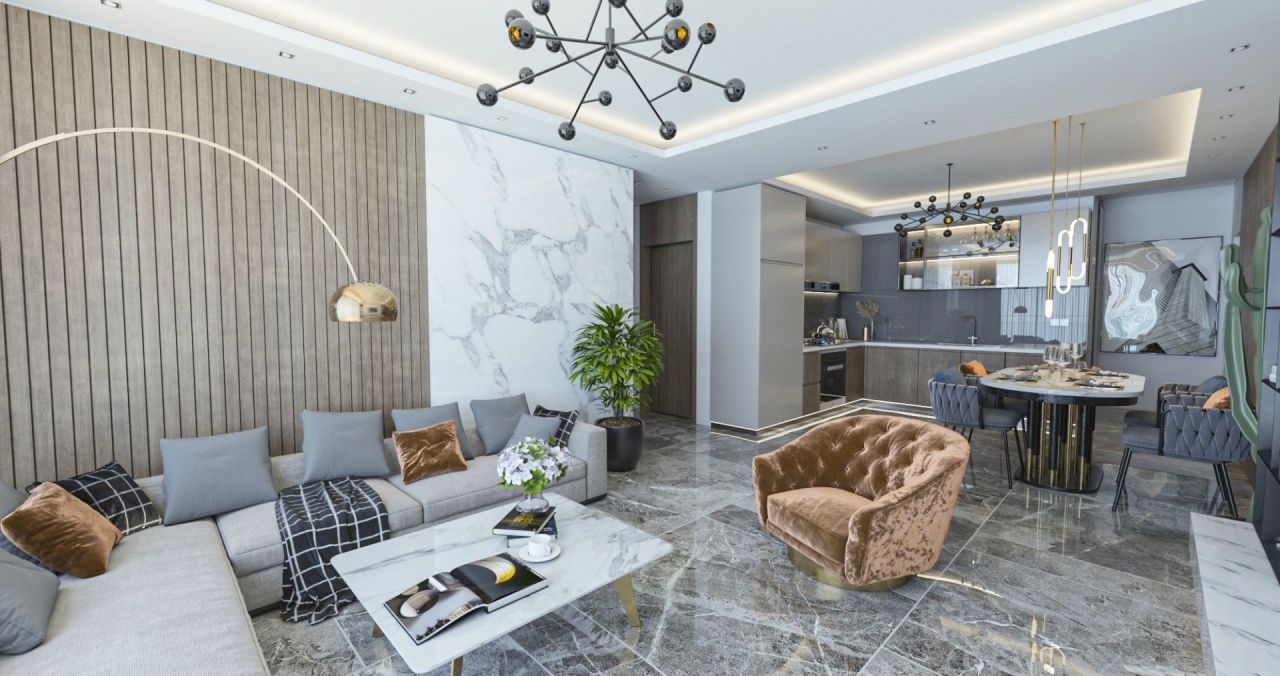 Апартаменты в Фамагусте, Кипр, 88 м² - фото 7