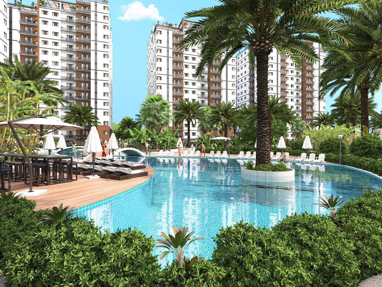 Апартаменты в Фамагусте, Кипр, 45 м² - фото 7