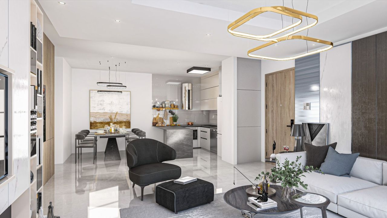 Апартаменты в Фамагусте, Кипр, 70.5 м² - фото 7