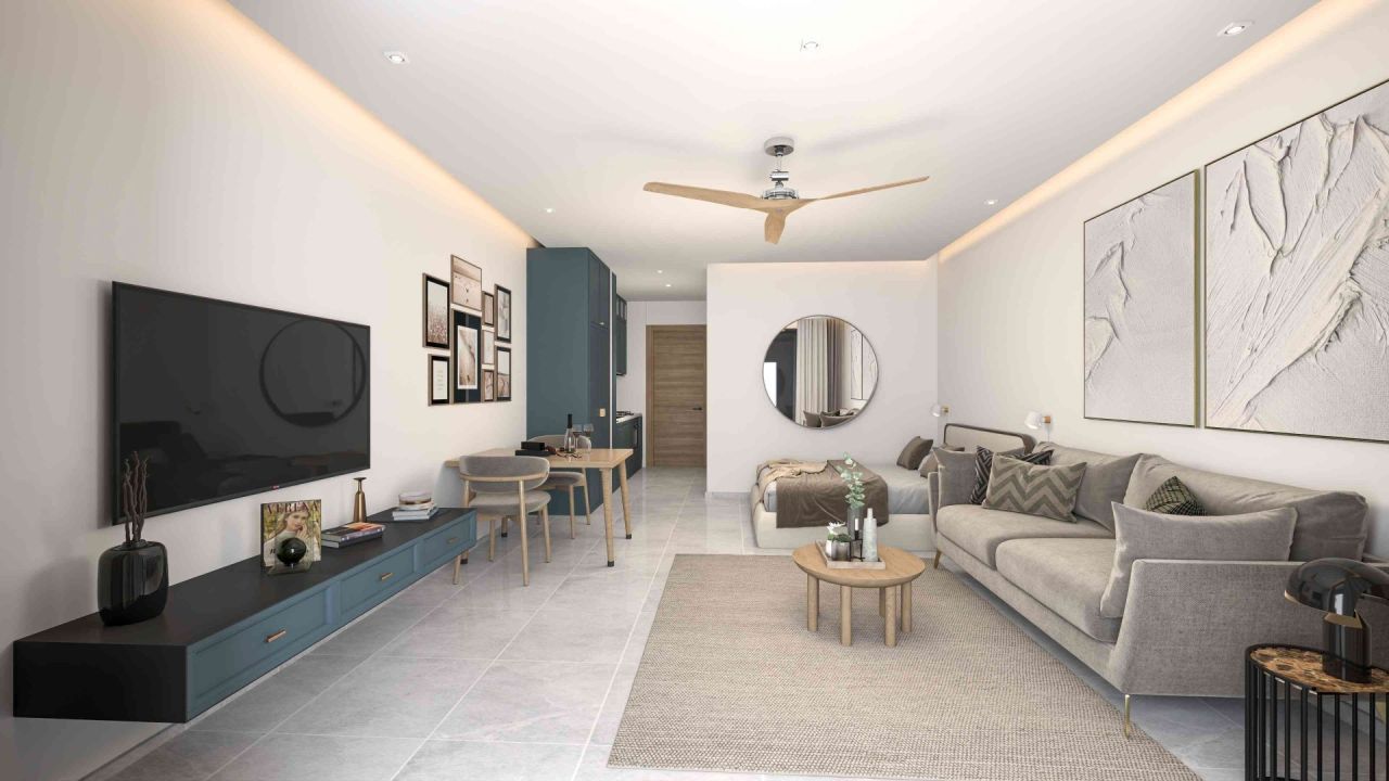 Апартаменты в Эсентепе, Кипр, 43 м² - фото 7