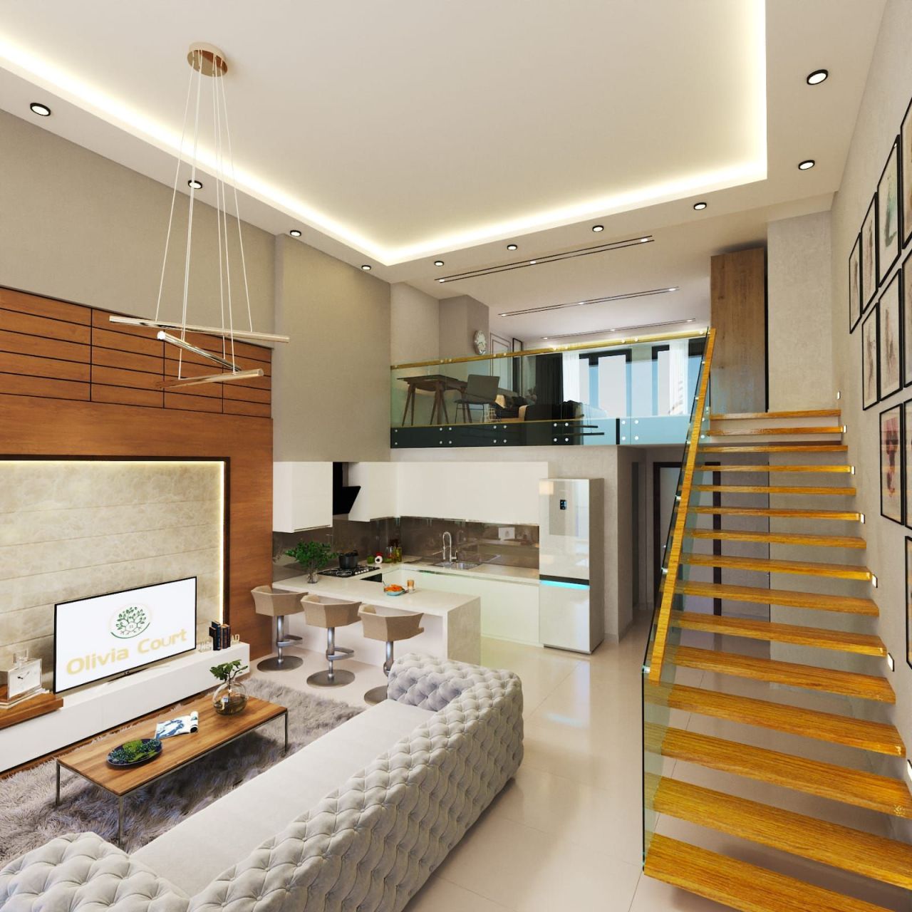 Апартаменты в Кирении, Кипр, 81.6 м² - фото 8