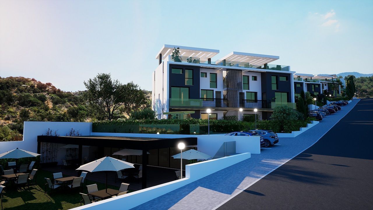 Апартаменты в Эсентепе, Кипр, 54 м² - фото 8