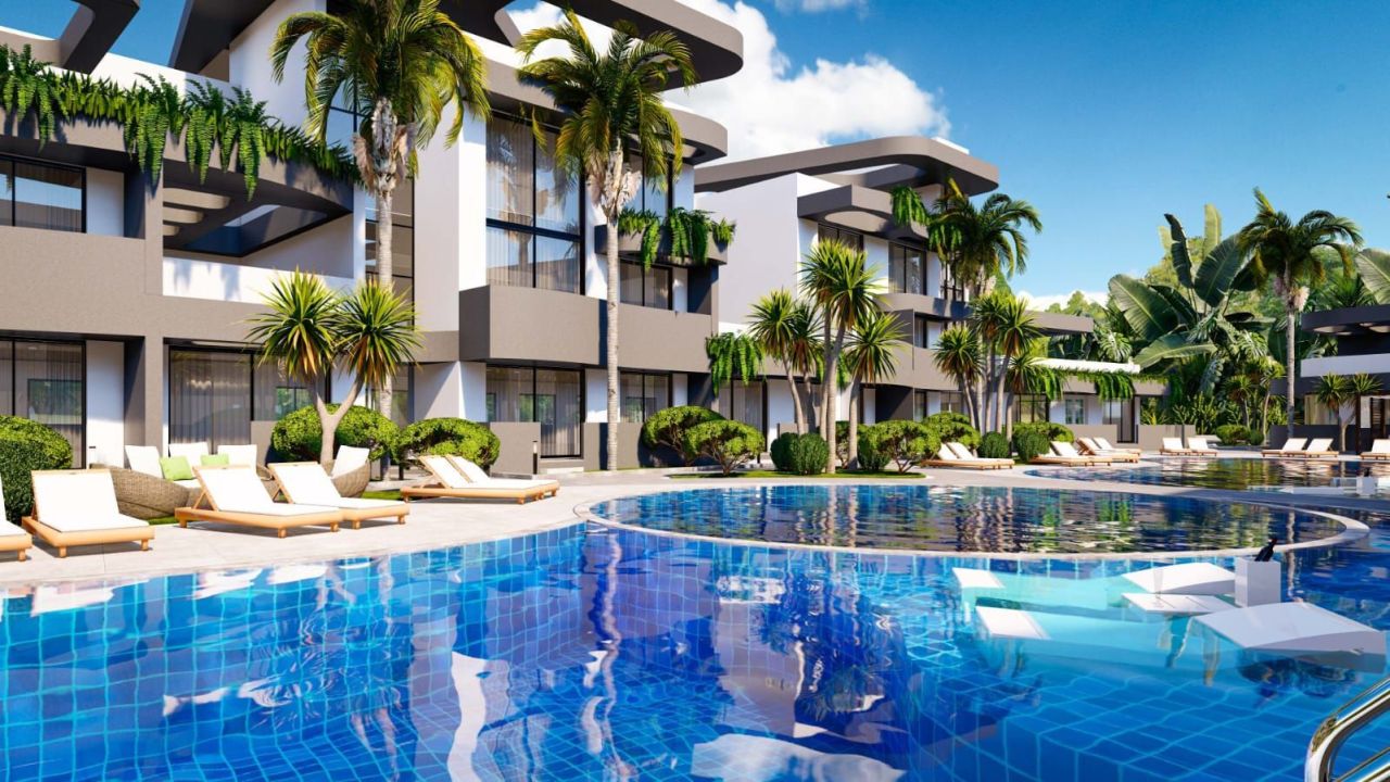 Апартаменты в Фамагусте, Кипр, 35 м² - фото 8