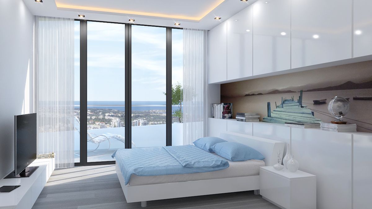 Апартаменты в Кирении, Кипр, 75 м² - фото 9