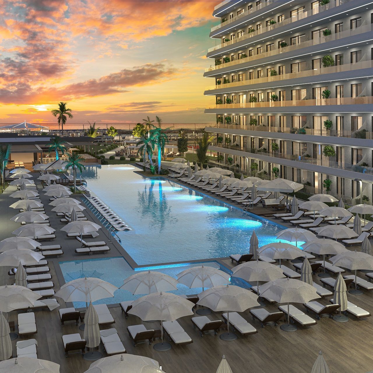 Апартаменты в Гюзельюрте, Кипр, 28 м² - фото 10