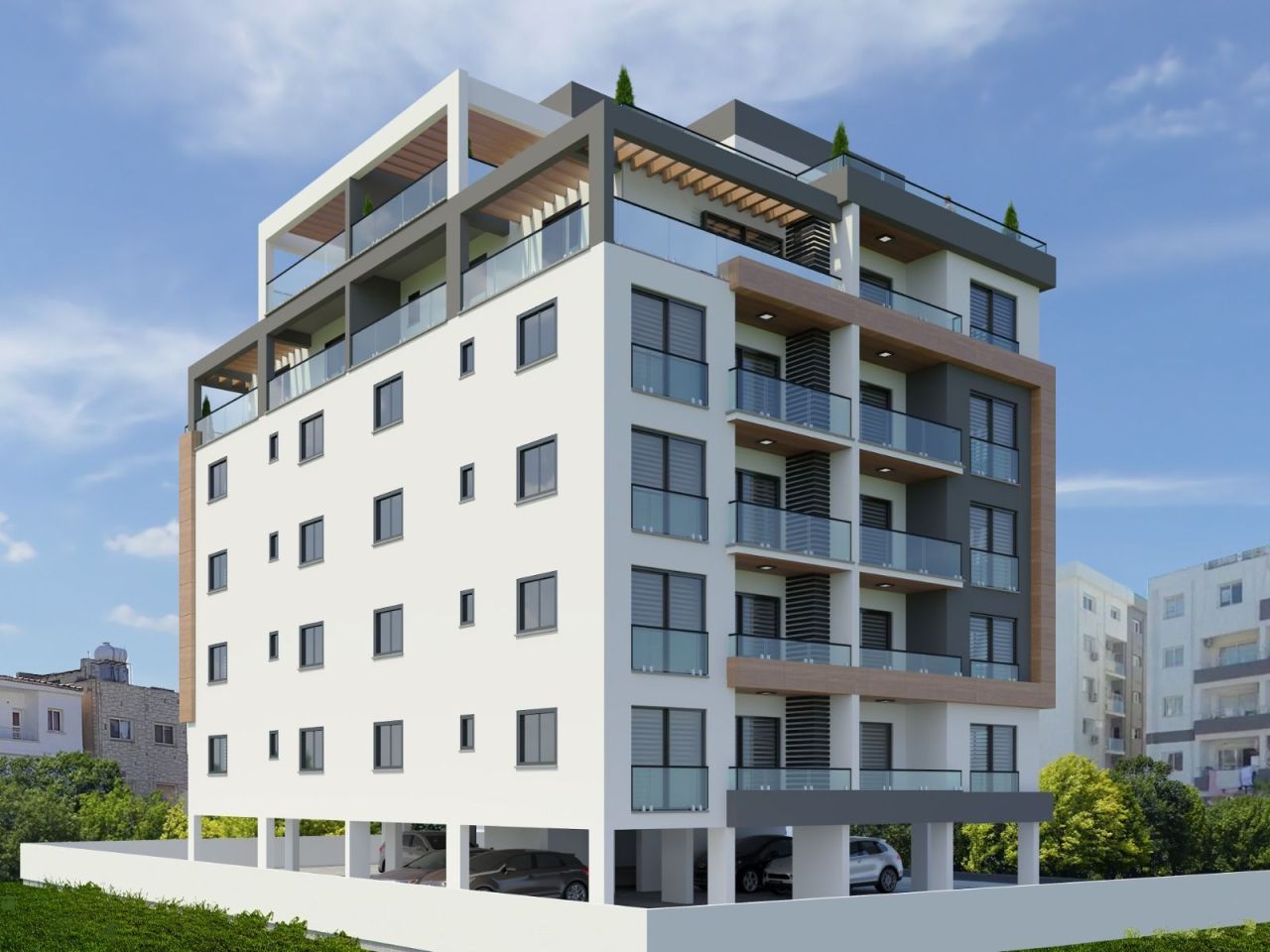 Апартаменты в Фамагусте, Кипр, 80 м² - фото 11