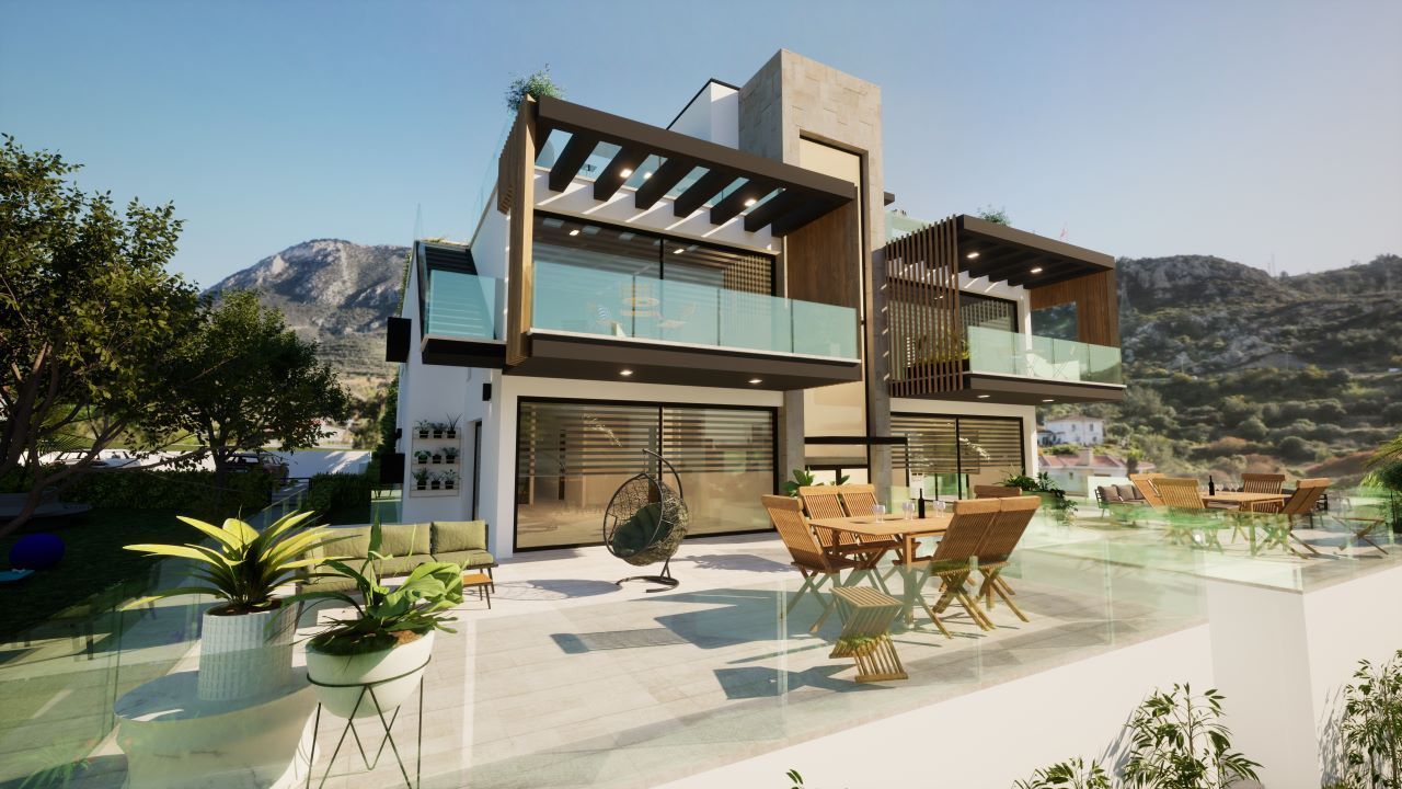 Апартаменты в Кирении, Кипр, 135 м² - фото 11