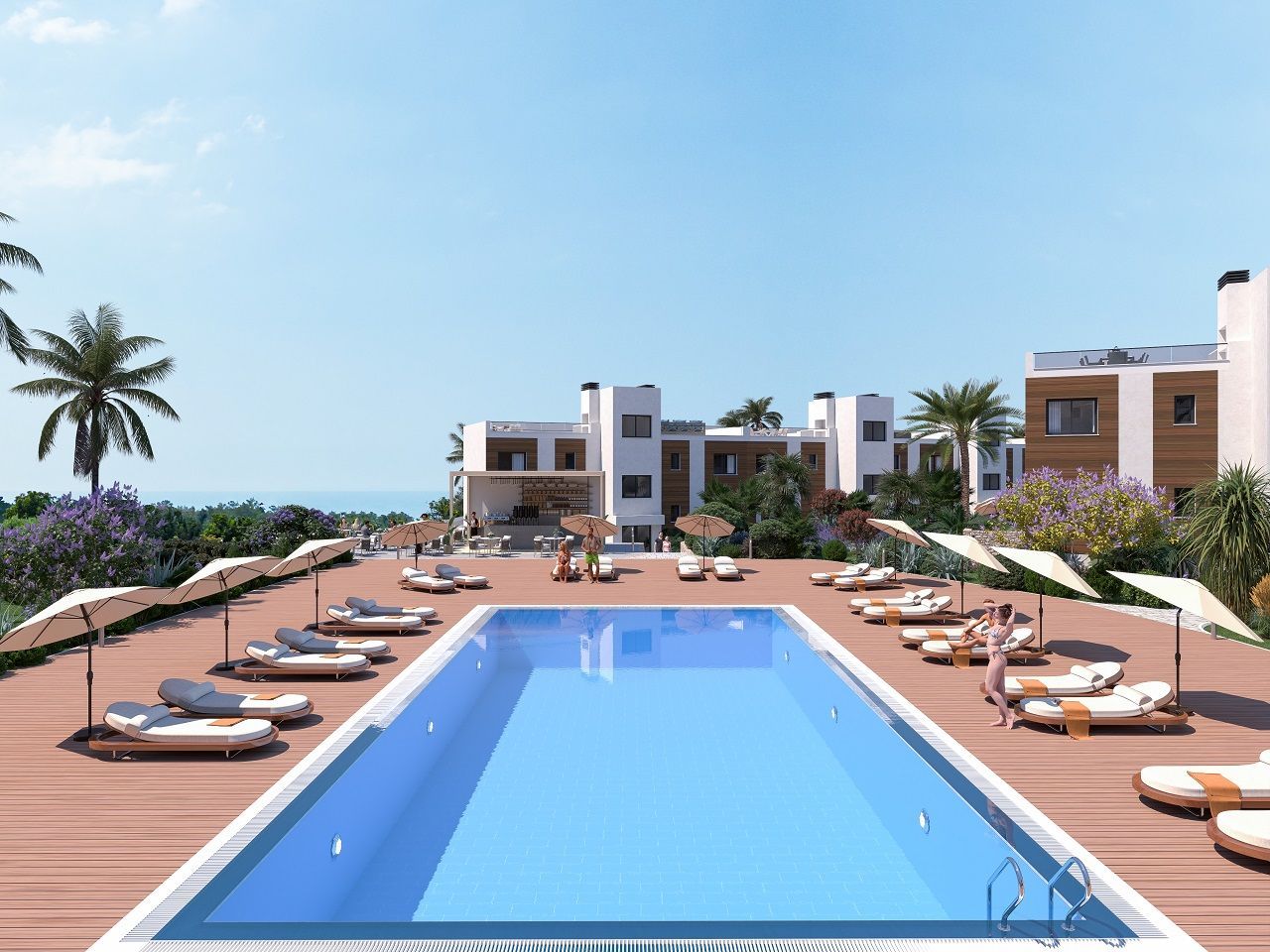 Апартаменты в Кирении, Кипр, 75 м² - фото 12