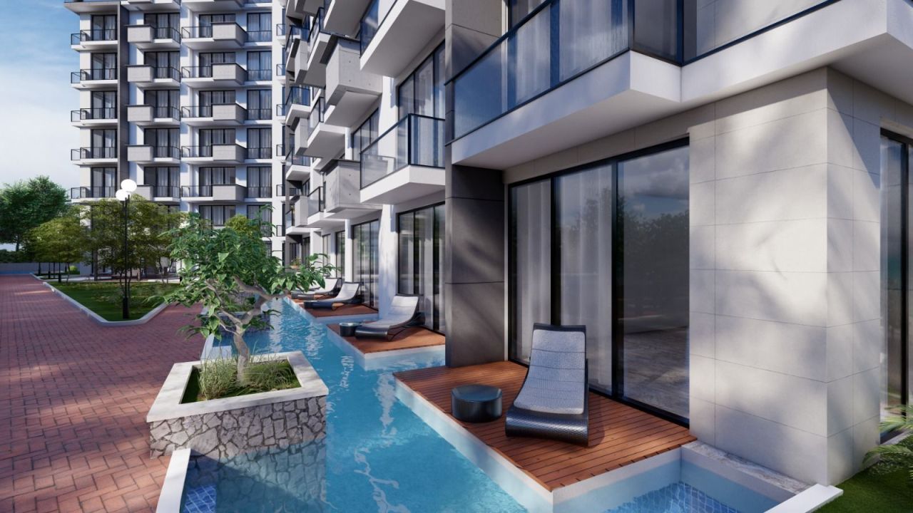 Апартаменты в Газиверене, Кипр, 70 м² - фото 12