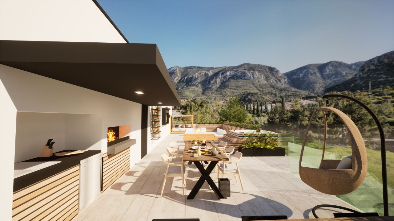 Апартаменты в Кирении, Кипр, 135 м² - фото 12