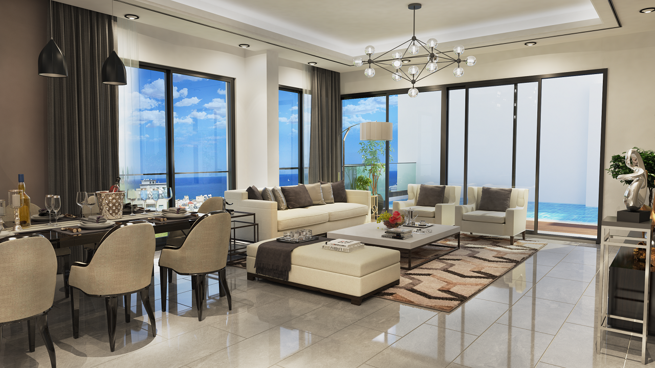 Апартаменты в Кирении, Кипр, 165 м² - фото 13