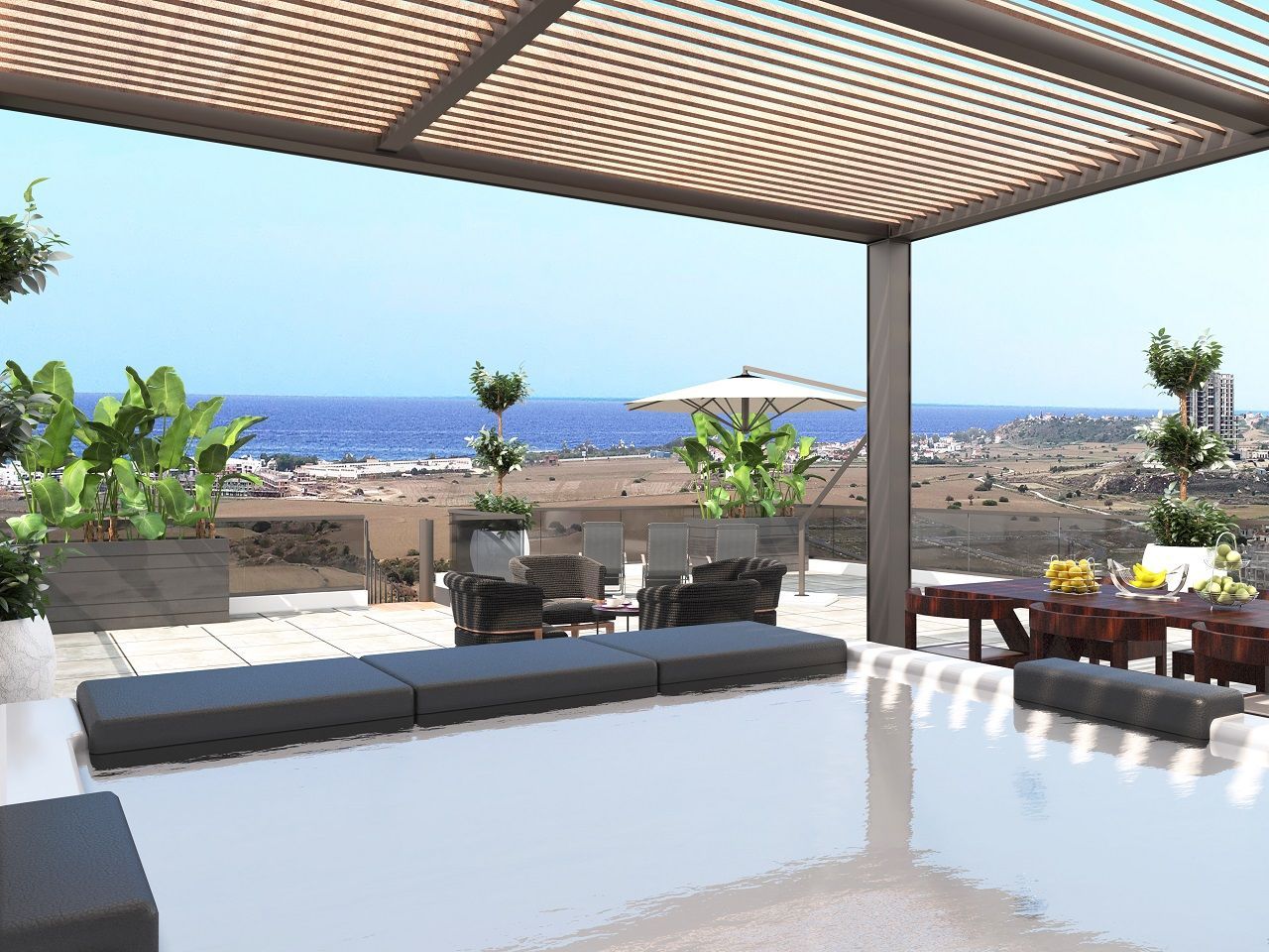 Апартаменты в Фамагусте, Кипр, 91 м² - фото 13