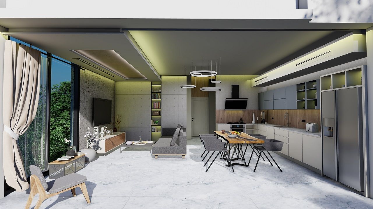 Вилла в Эсентепе, Кипр, 130 м² - фото 13