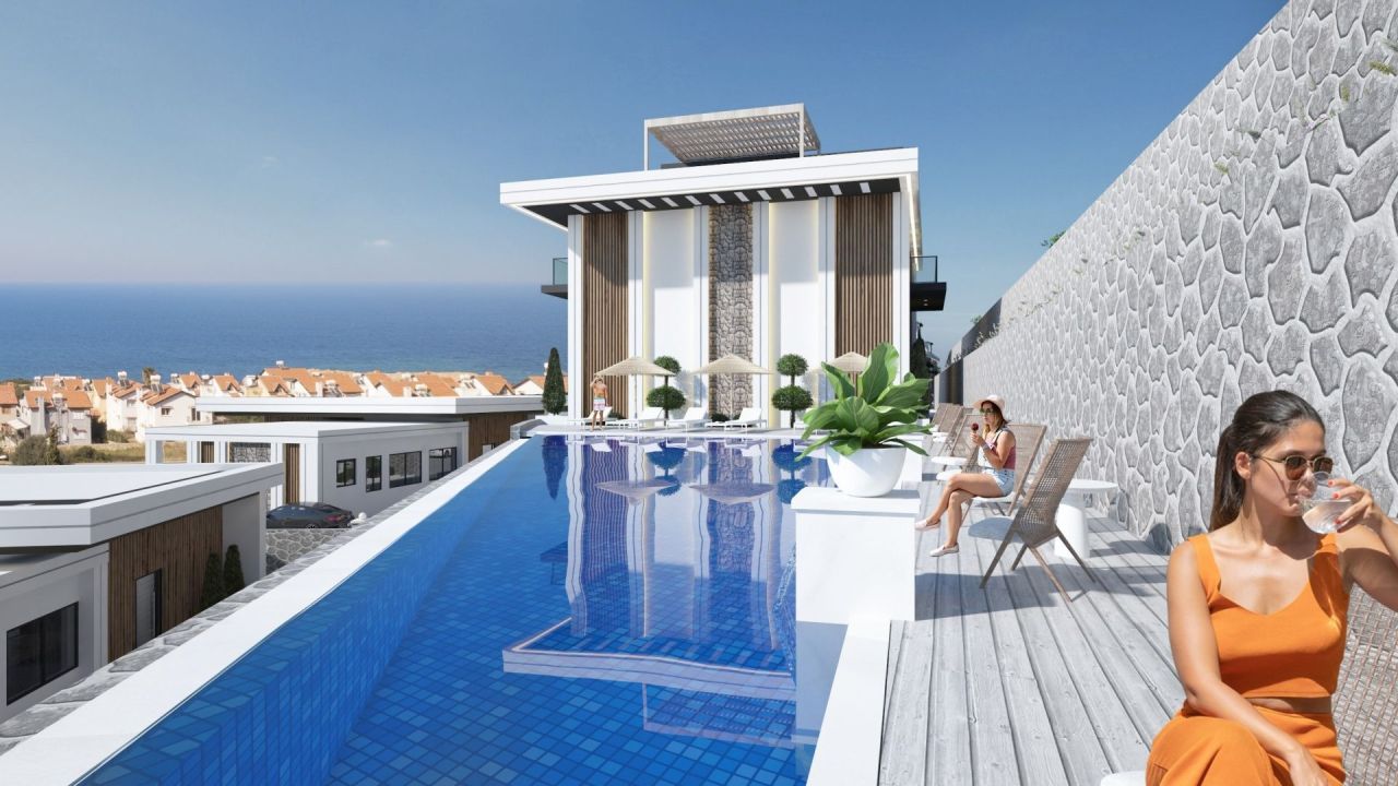 Апартаменты в Эсентепе, Кипр, 46 м² - фото 13