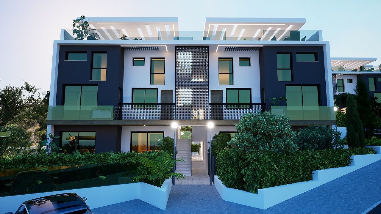 Апартаменты в Эсентепе, Кипр, 54 м² - фото 14