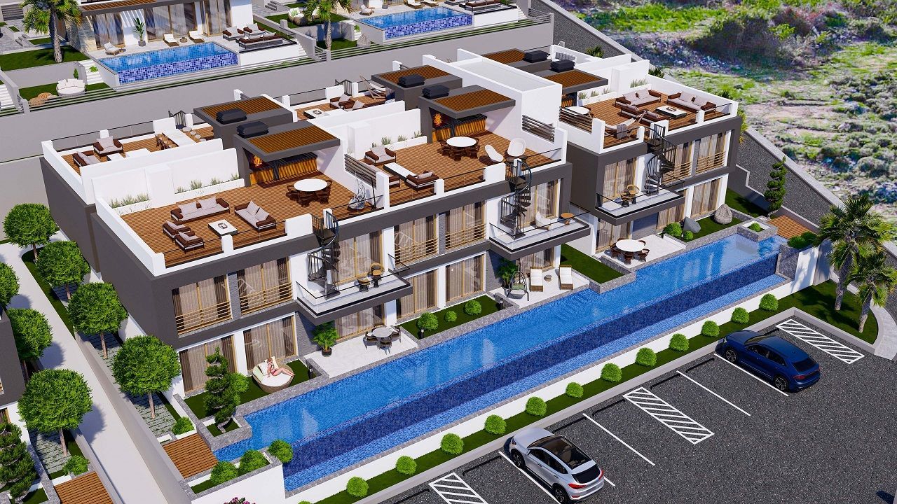 Апартаменты в Кирении, Кипр, 93 м² - фото 14