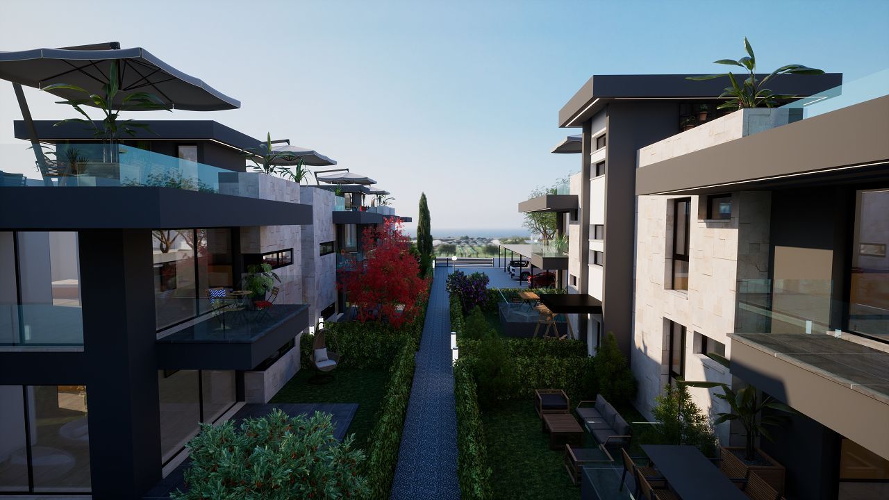 Апартаменты в Алсанджаке, Кипр, 80 м² - фото 14