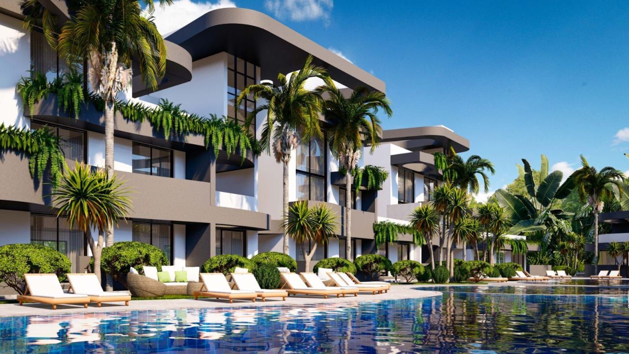 Апартаменты в Фамагусте, Кипр, 63 м² - фото 14