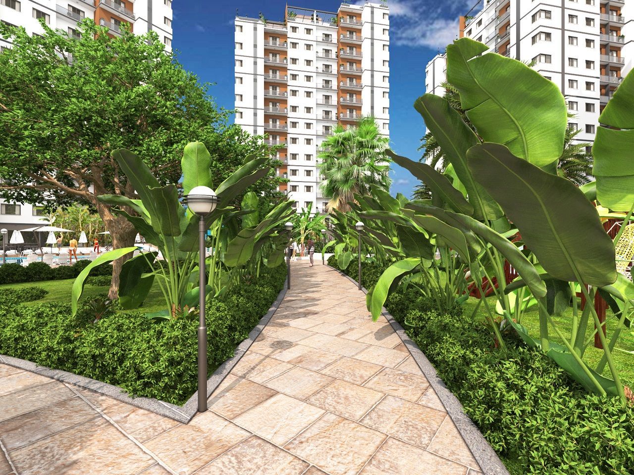 Апартаменты в Фамагусте, Кипр, 45 м² - фото 15