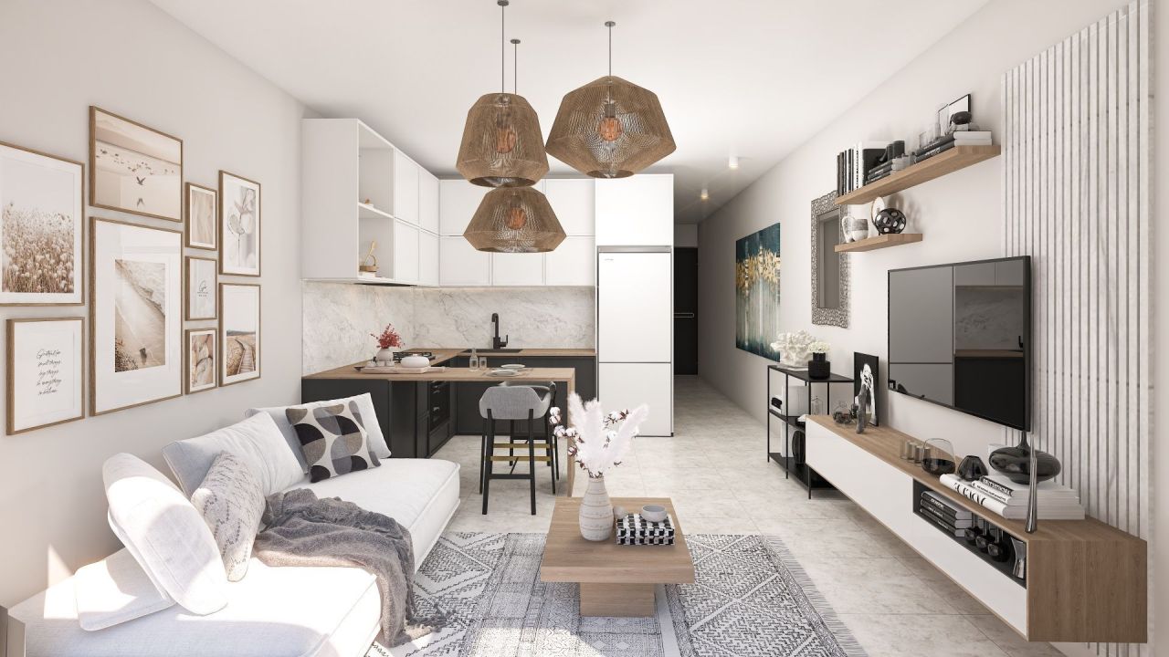 Апартаменты в Эсентепе, Кипр, 45 м² - фото 15