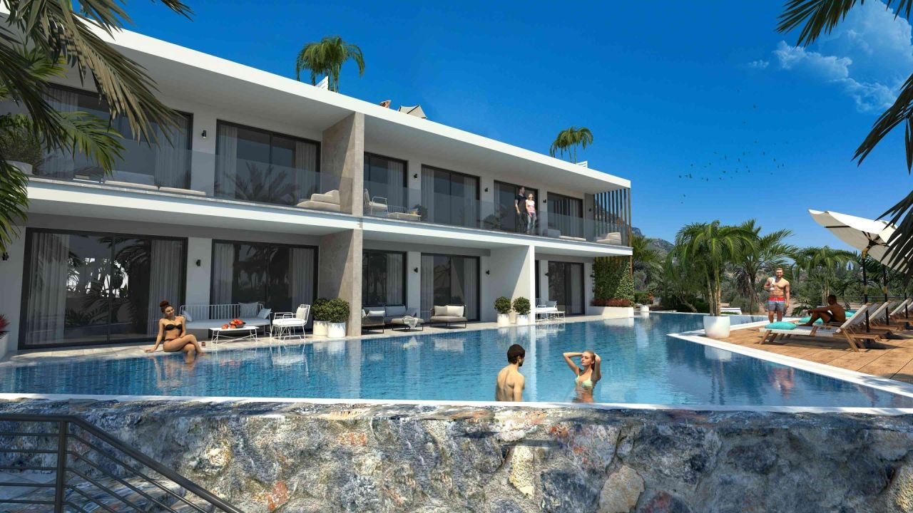 Апартаменты в Кирении, Кипр, 90 м² - фото 15