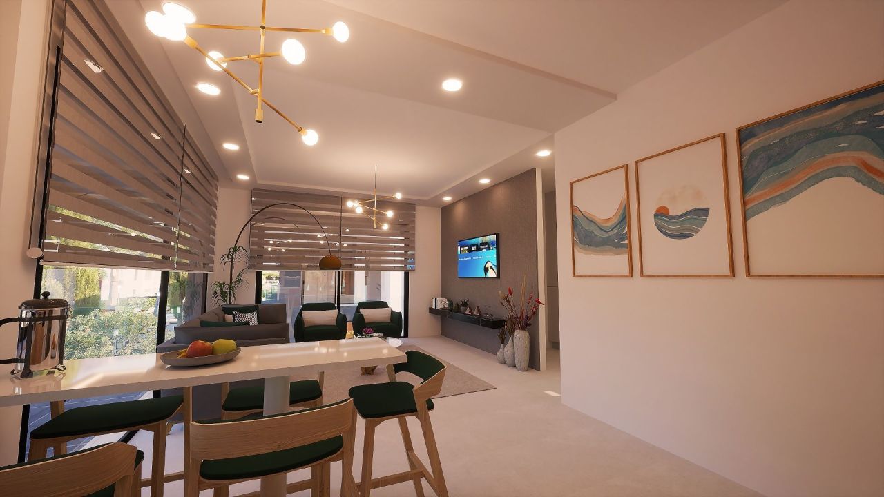 Апартаменты в Алсанджаке, Кипр, 80 м² - фото 16