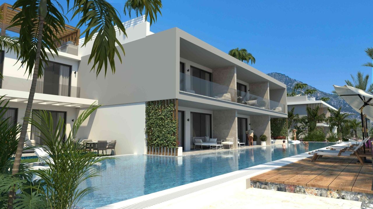 Апартаменты в Кирении, Кипр, 46 м² - фото 16