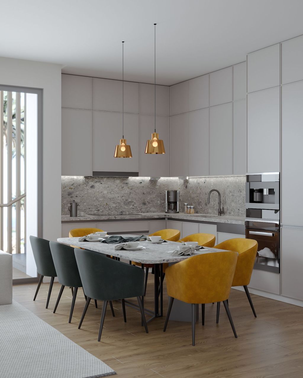 Апартаменты в Кирении, Кипр, 80 м² - фото 17