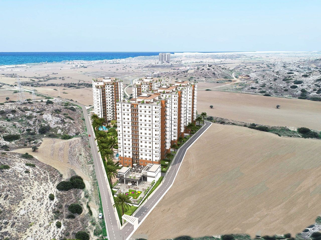 Апартаменты в Фамагусте, Кипр, 91 м² - фото 17