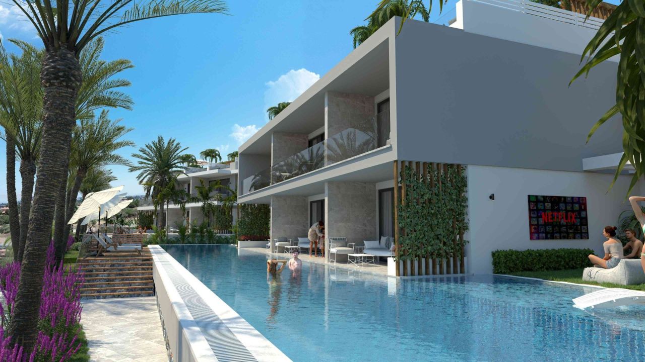 Апартаменты в Кирении, Кипр, 46 м² - фото 17