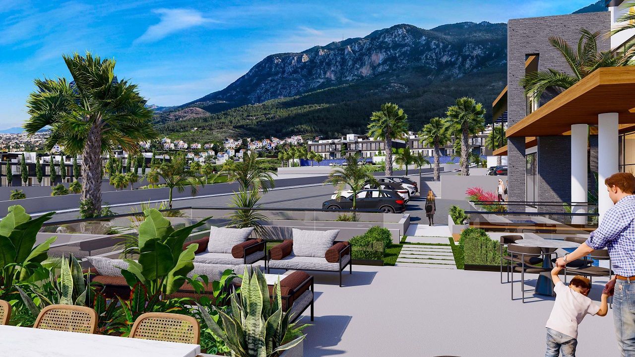 Апартаменты в Кирении, Кипр, 90 м² - фото 18