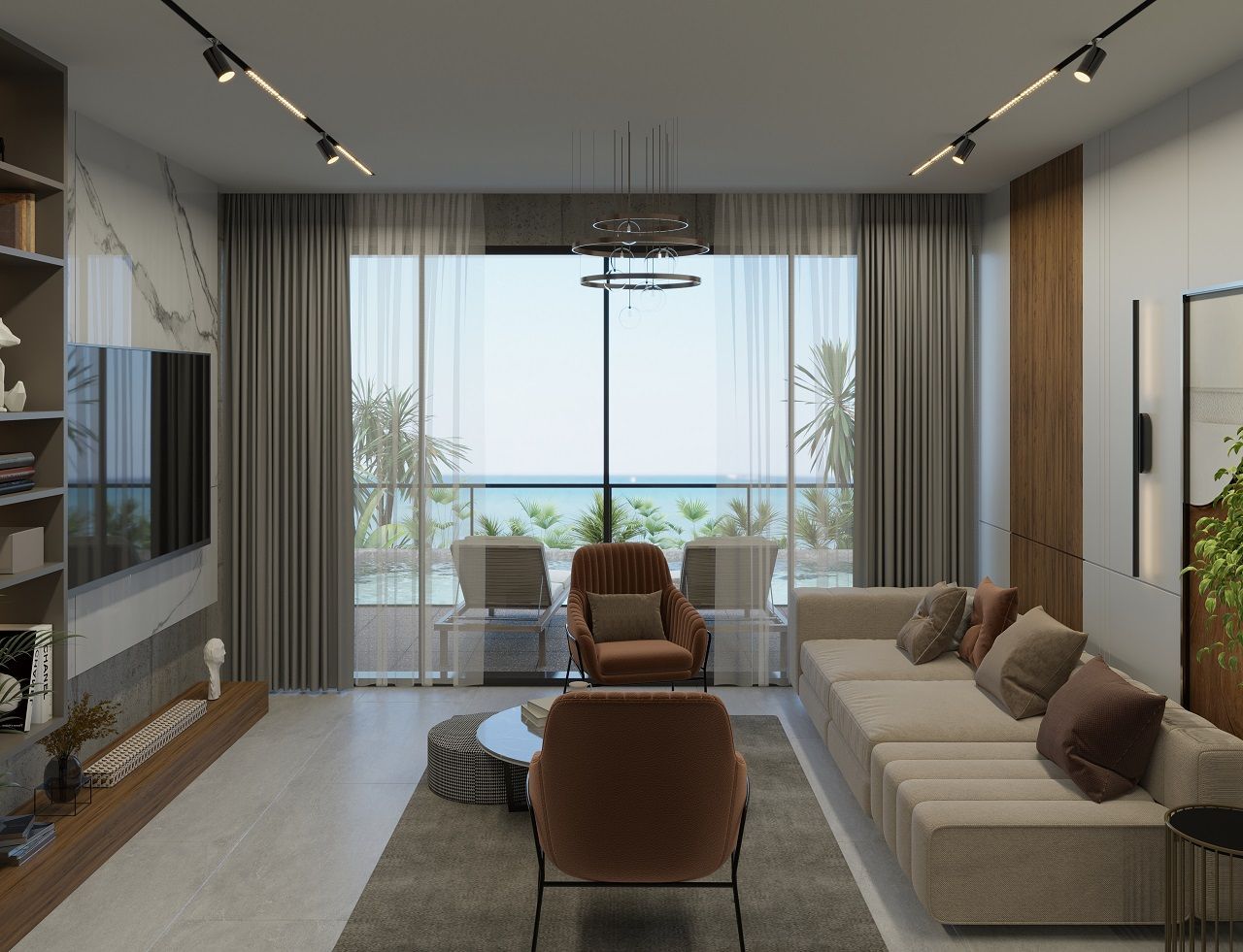 Апартаменты в Кирении, Кипр, 40 м² - фото 18