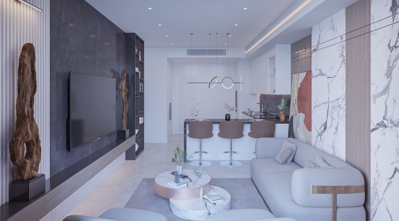 Апартаменты в Фамагусте, Кипр, 63 м² - фото 19