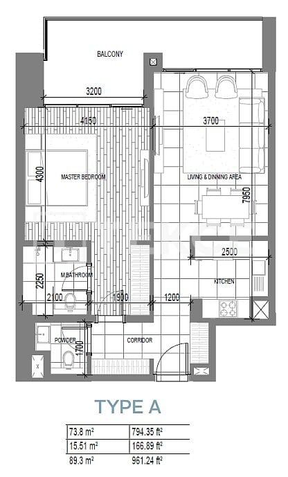 Апартаменты в Дубае, ОАЭ, 143 м² - фото 17