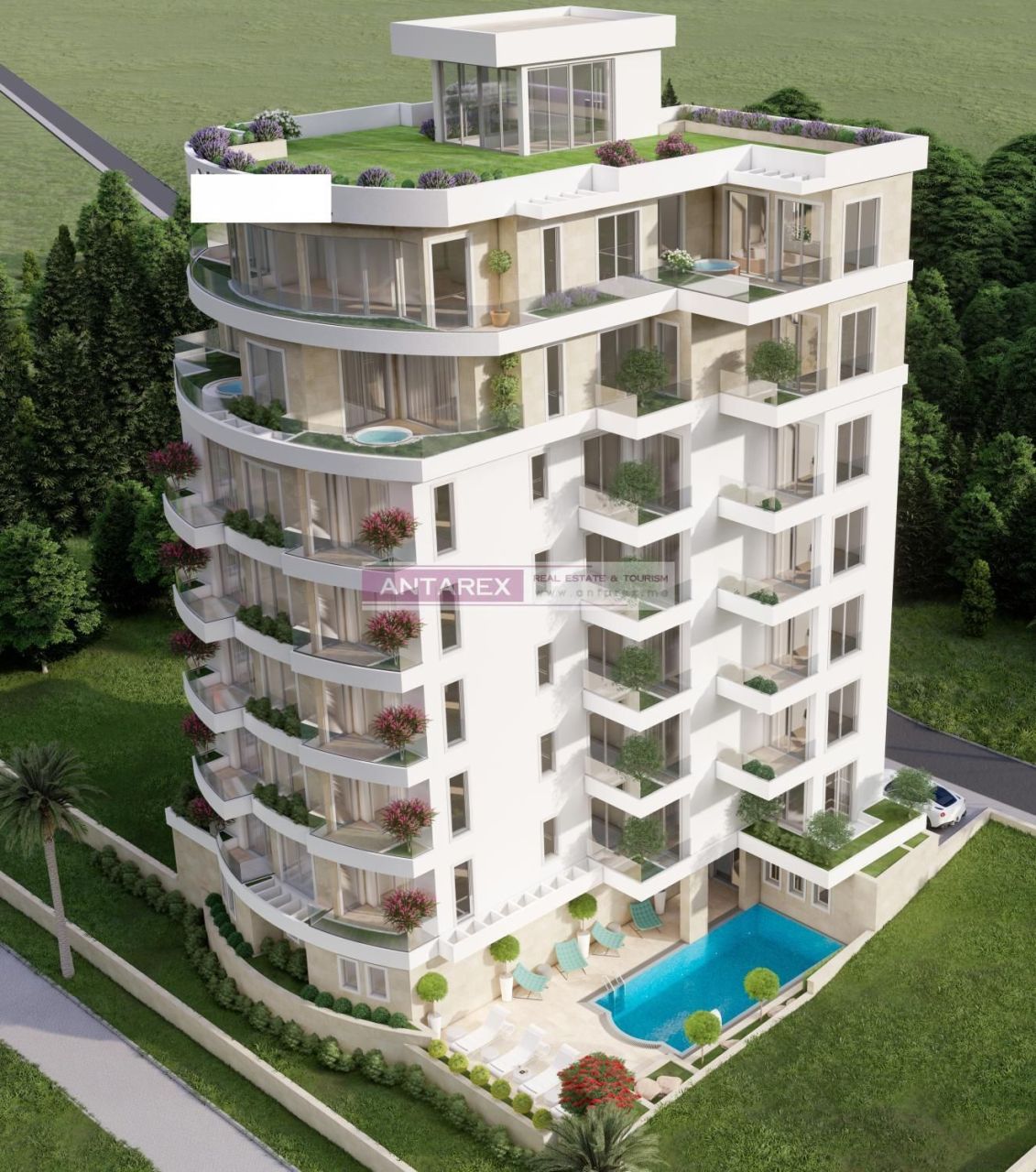 Апартаменты в Бечичи, Черногория, 51 м² - фото 10