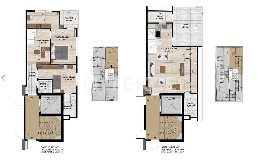 Апартаменты в Стамбуле, Турция, 71 м² - фото 1