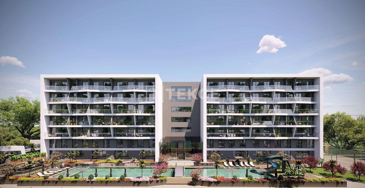 Апартаменты в Анталии, Турция, 35 м² - фото 1