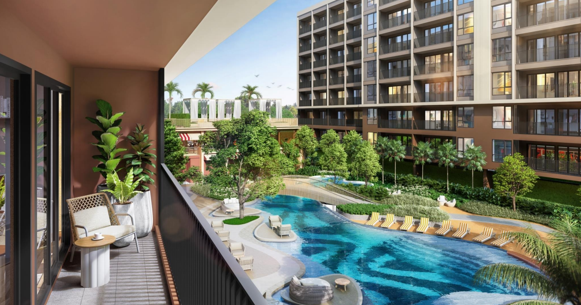 Апартаменты на пляже Ката, Таиланд, 30.4 м² - фото 1